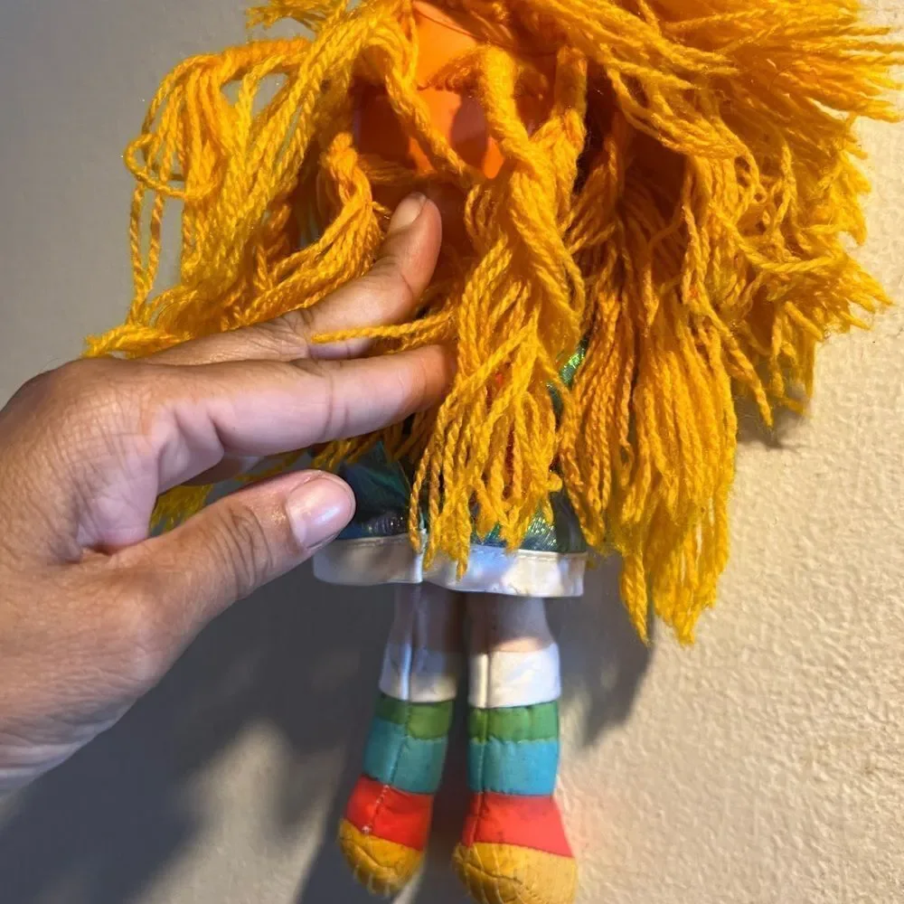 Vintage Rainbow Brite Doll 1983 rainbow baby doll toy collectors item